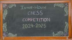 Inter House CHESS COMPETITION